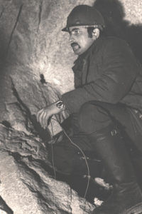 Взрывник Александр Нестеров из бригады Г.Кузнецова (Кодарский тоннель)