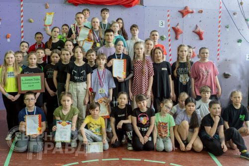 Команда Каларского округа. «Вертикальная весна 2023». Фото Екатерины Поздеевой