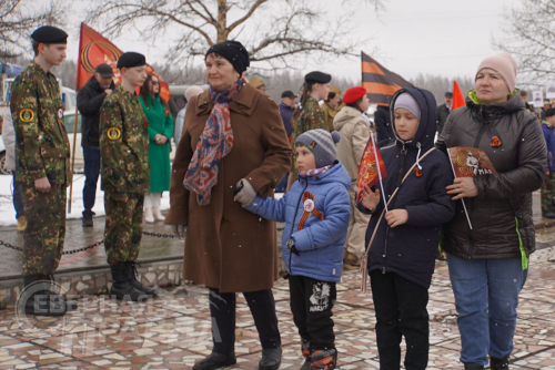 Торжественный митинг, 9 мая 2023 г. Фото Екатерины Поздеевой