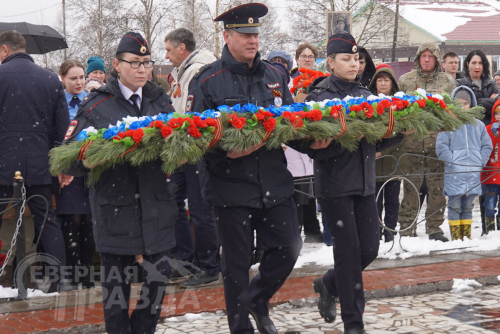 Торжественный митинг, 9 мая 2023 г. Фото Екатерины Поздеевой