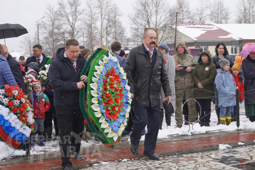 Торжественный митинг, 9 мая 2023 г. Фото Екатерины Поздеевой