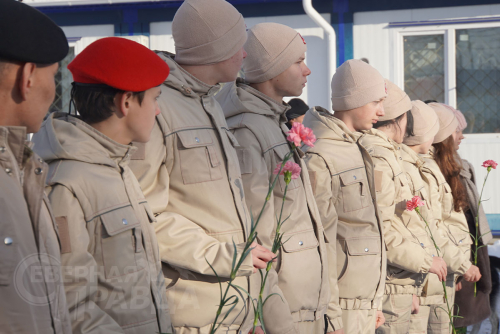 Открытие мемориальной памятной доски Донскому Сергею Кимовичу, 10 ноября 2023 г. Фото Екатерины Поздеевой
