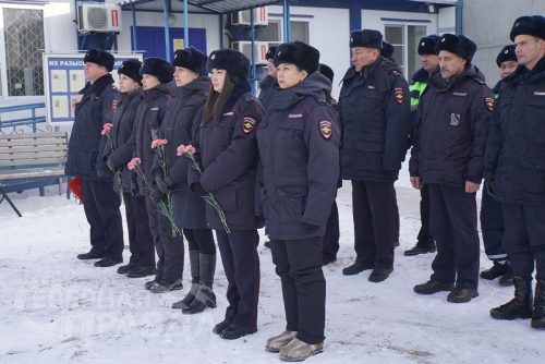 Открытие мемориальной памятной доски Донскому Сергею Кимовичу, 10 ноября 2023 г. Фото Екатерины Поздеевой