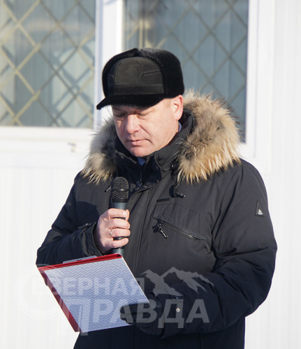Глава Каларского округа В. В. Устюжанин. Фото Екатерины Поздеевой