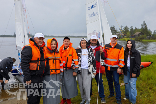 Инклюзивный фестиваль «Паруса духа» на озере Люксюгун, 4 августа 2024 г. Фото Екатерины Поздеевой и службы новостей «СП»