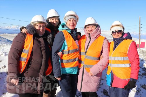 Ветераны на ГМК «Удокан». Фото Ирины Малкиной