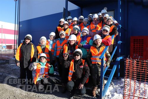 Ветераны на ГМК «Удокан». Фото Ирины Малкиной