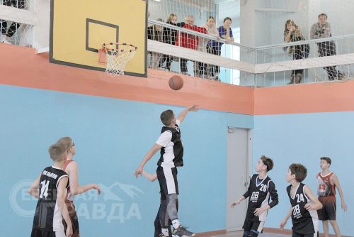 Турнир по баскетболу, февраль 2023 г. Фото Татьяны Шарковой