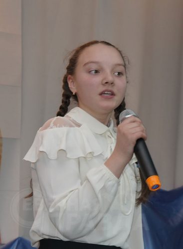 Ахметгареева Яна. Конкурс чтецов 2023. Фото Екатерины Поздеевой