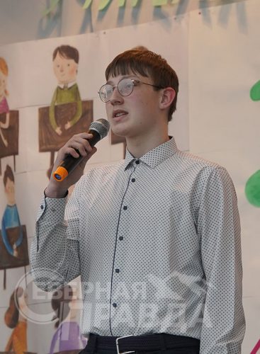 Шишкин Савелий. Конкурс чтецов 2023. Фото Екатерины Поздеевой
