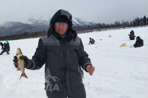 Зимняя рыбалка, озеро Соколанда, март 2023 г. Фото предоставлено Игорем Кузнецовы