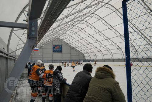 Турнир по хоккею на кубок «Удоканской меди», март 2023 г. Фото Екатерины Поздеевой
