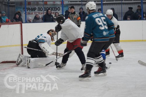 Турнир по хоккею на кубок «Удоканской меди», март 2023 г. Фото Екатерины Поздеевой