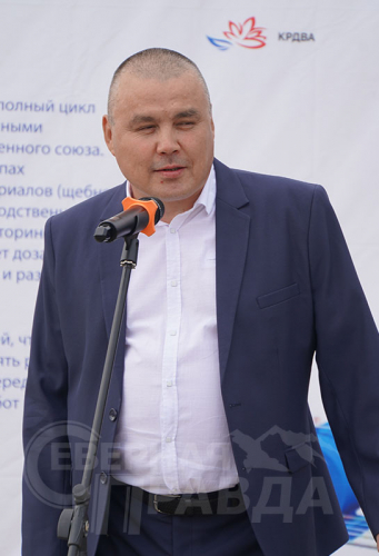 Открытие асфальтобетонного завода, 14 августа 2023 г. Фото Екатерины Поздеевой