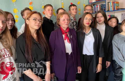 Встреча с Ириной Котельниковой. Фото службы новостей «СП»