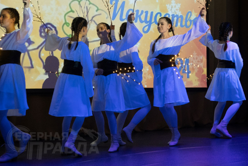 Праздничный концерт в Новочарской музыкальной школе искусств. 12 декабря 2024 г. Фото Екатерины Поздеевой