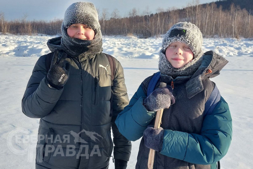 Чарские пески, 14 января 2024 г. Фото предоставлено Каларским историко-краеведческим музеем