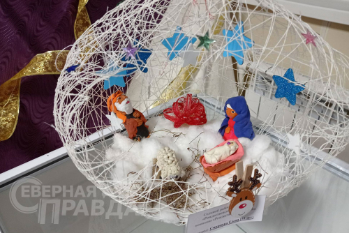 Выставка «Творчество в Рождество - 2024». Фото Натальи Бастрыкиной