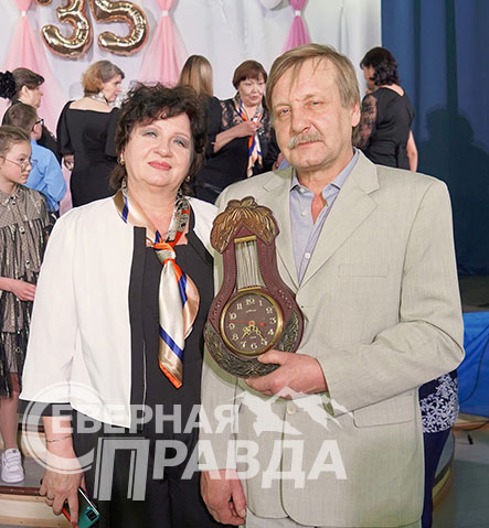 Концерт к 35-летию Новочарской школы, 2 февраля 2024 г. Фото Екатерины Поздеевой