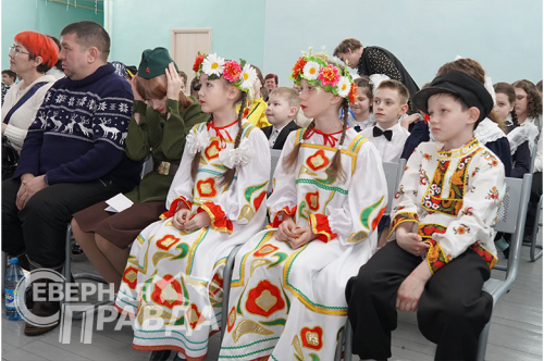 Детский конкурс чтецов, Новочарская СОШ, 16 февраля 2024 г. Фото Екатерины Поздеевой