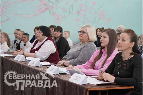 Детский конкурс чтецов, Новочарская СОШ, 16 февраля 2024 г. Фото Екатерины Поздеевой