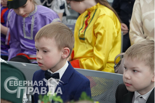 Детский конкурс чтецов, Новочарская СОШ, 16 февраля 2024 г. Фото Екатерины Поздеевой