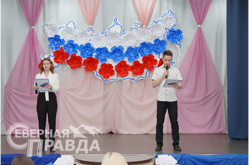 Детский конкурс чтецов, Новочарская СОШ, 16 февраля 2024 г. Фото Екатерины Поздеевой