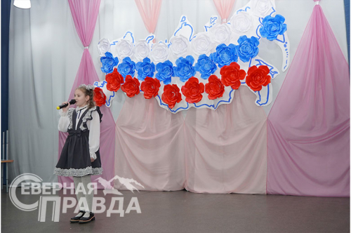 Детский конкурс чтецов, Новочарская СОШ, 16 февраля 2024 г. Фото Екатерины Поздеевой