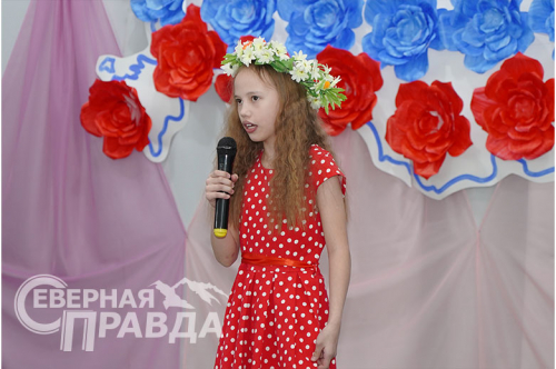 Детский конкурс чтецов, Новочарская СОШ, 16 февраля 2024 г. Фото Екатерины Поздеевой