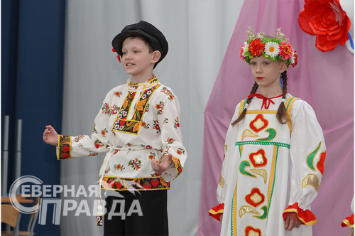 Детский конкурс чтецов, Новочарская СОШ, 16 февраля 2024 г. Фото Екатерины Поздеевой