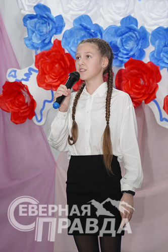 Детский конкурс чтецов, Новочарская СОШ, 16 февраля 2024 г. Фото Екатерины Поздеевой