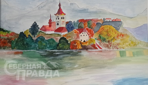 Выставка-конкурс юных художников «Весёлая радуга», 26 апреля 2024 г. Фото Натальи Бастрыкиной