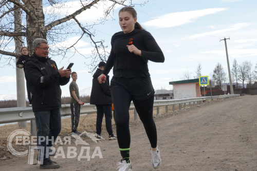 Легкоатлетическая эстафета, 9 мая 2024 г. Фото Екатерины Поздеевой