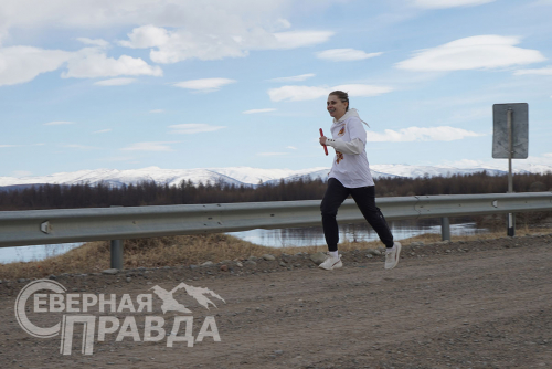 Легкоатлетическая эстафета, 9 мая 2024 г. Фото Екатерины Поздеевой