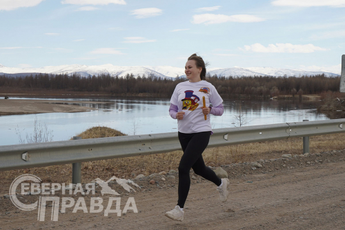 Легкоатлетическая эстафета, 9 мая 2024 г. Фото Екатерины Поздеевой
