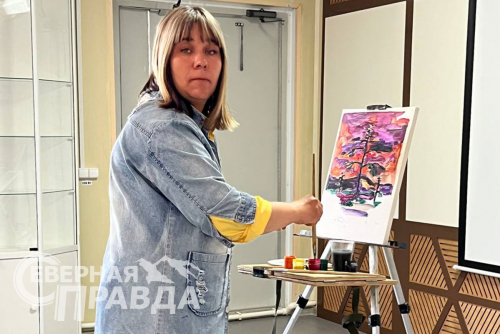 Мастер-класс «Пейзажное настроение», 1 июня 2024 г. Фото службы новостей «СП»