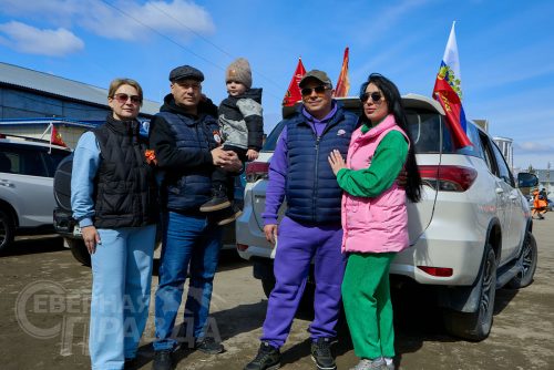Автопробег «Вахта Памяти. Сыны Победы», 3 мая 2025 г. Фото службы новостей «СП».