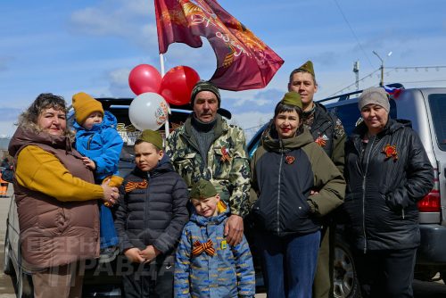 Автопробег «Вахта Памяти. Сыны Победы», 3 мая 2025 г. Фото службы новостей «СП».