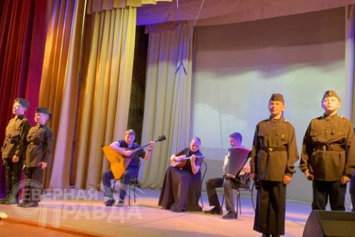 Фестиваль «Салютуем великой Победе», Каларский МЦДК, май 2025 г. Фото службы новостей «СП»