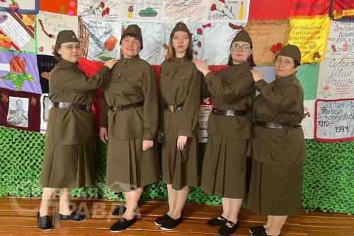 Фестиваль «Салютуем великой Победе», Каларский МЦДК, май 2025 г. Фото службы новостей «СП»