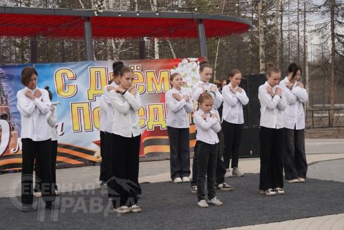 Концерт, Новая Чара, 9 мая 2025 г. Фото Екатерины Поздеевой