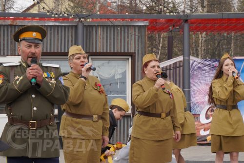 Концерт, Новая Чара, 9 мая 2025 г. Фото Екатерины Поздеевой