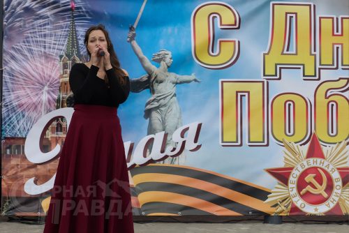Концерт, Новая Чара, 9 мая 2025 г. Фото службы новостей «СП»