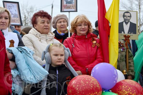 Торжественный митинг, Чара, 9 мая 2025 г. Фото службы новостей «СП»
