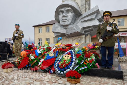 Торжественный митинг, Чара, 9 мая 2025 г. Фото службы новостей «СП»