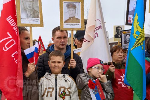 Торжественный митинг, Чара, 9 мая 2025 г. Фото службы новостей «СП»