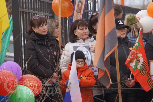 «Бессмертный полк», Чара, 9 мая 2025 г. Фото Екатерины Поздеевой