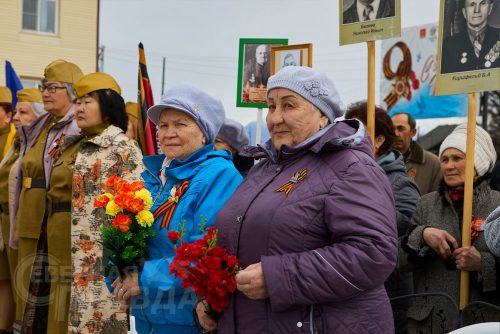 «Бессмертный полк», Чара, 9 мая 2025 г. Фото службы новостей «СП»