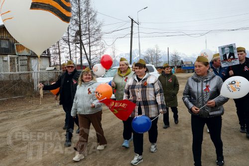«Бессмертный полк», Чара, 9 мая 2025 г. Фото службы новостей «СП»