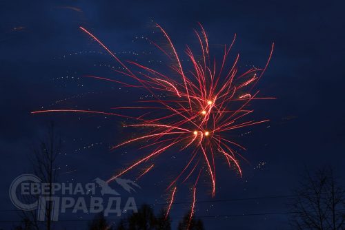 Торжественный салют, 9 мая 2025 г. Фото службы новостей «СП»